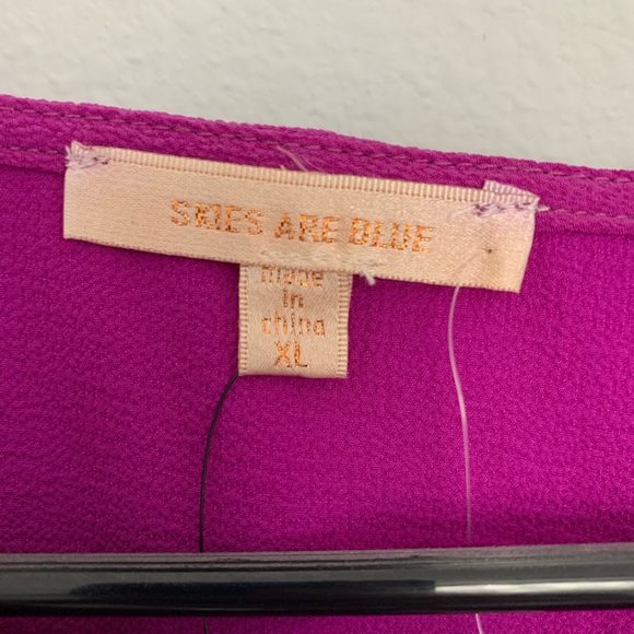 Skies Are Blue Blouse - Picture 5 of 6